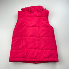 Load image into Gallery viewer, Girls Cotton On, floral trim puffer vest / jacket, EUC, size 4,  