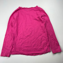 Load image into Gallery viewer, Girls Fun Spirit, pink cotton long sleeve top, GUC, size 6,  