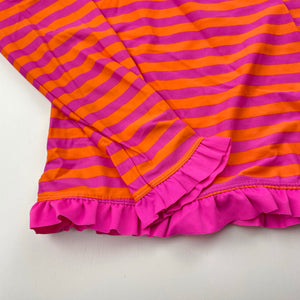 Girls L&D, long sleeve rashie / swim top, EUC, size 10,  