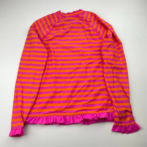 Girls L&D, long sleeve rashie / swim top, EUC, size 10,  