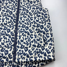 Load image into Gallery viewer, Girls Target, animal print puffer vest / sleeveless jacket, EUC, size 7,  