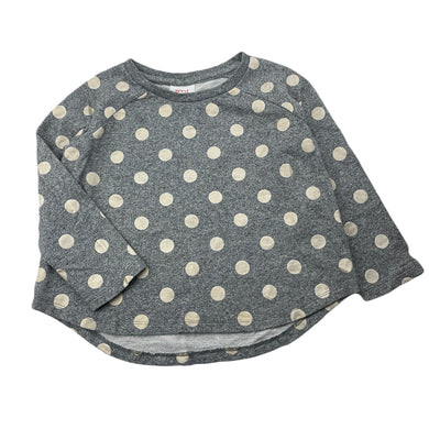 Girls Seed, cotton long sleeve top, wash fade, FUC, size 4-5,  