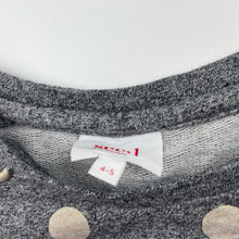 Load image into Gallery viewer, Girls Seed, cotton long sleeve top, wash fade, FUC, size 4-5,  