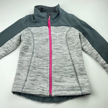 Load image into Gallery viewer, Girls Crane, Snow Extreme fleece lined sweater / lightweight jacket, EUC, size 6,  