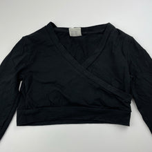 Load image into Gallery viewer, Girls Emerson, stretchy ballet / dance cross-over top, EUC, size 8,  