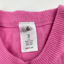 Load image into Gallery viewer, Girls H&amp;T, lightweight sweater / jumper, owl, FUC, size 3,  