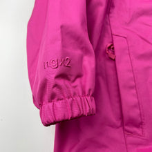Load image into Gallery viewer, Girls Kathmandu, ngx2 lightweight waterproof, windproof jacket, light mark front, FUC, size 6,  