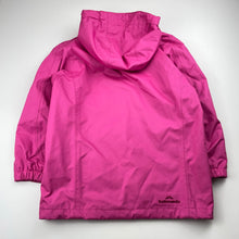 Load image into Gallery viewer, Girls Kathmandu, ngx2 lightweight waterproof, windproof jacket, light mark front, FUC, size 6,  