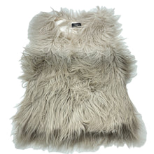 Load image into Gallery viewer, Girls Bardot Junior, lined faux fur vest / jacket, 4 hook fastening, EUC, size 10,  
