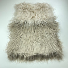 Load image into Gallery viewer, Girls Bardot Junior, lined faux fur vest / jacket, 4 hook fastening, EUC, size 10,  