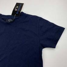 Load image into Gallery viewer, unisex Biz Collection, navy stretchy t-shirt / top, NEW, size 10,  