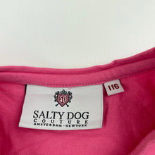 Load image into Gallery viewer, Girls SALTY DOG COUTURE, stretchy long sleeve top, EUC, size 6,  