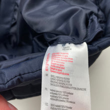 Load image into Gallery viewer, Boys SOUL &amp; GLORY, navy hooded puffer vest / jacket, EUC, size 5-6,  