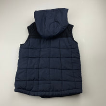 Load image into Gallery viewer, Boys SOUL &amp; GLORY, navy hooded puffer vest / jacket, EUC, size 5-6,  