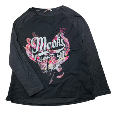 Girls Mooks, lightweight long sleeve top, EUC, size 12,  