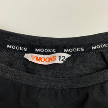 Load image into Gallery viewer, Girls Mooks, lightweight long sleeve top, EUC, size 12,  