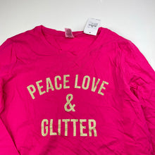 Load image into Gallery viewer, Girls Target, pink cotton long sleeve top, NEW, size 12,  