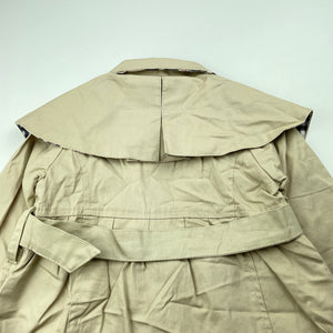 Girls Little Miss Amberly, lightweight trenchcoat, no size, L: 38cm, armpit to armpit: 27.5cm, shoulder to cuff: 30.5cm, EUC, size 1-2,  