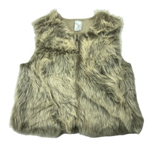 Load image into Gallery viewer, Girls Target, faux suede lined faux fur vest, EUC, size 7,  