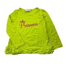 Load image into Gallery viewer, Girls Mango, stretchy long sleeve top, princess, EUC, size 5,  