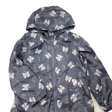 Load image into Gallery viewer, Girls H&amp;T, fleece lined spray jacket / coat, EUC, size 5,  