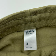 Load image into Gallery viewer, Girls Anko, fleece lined track pants, elasticated, EUC, size 3,  