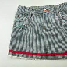 Load image into Gallery viewer, Girls Pumpkin Patch, striped skirt, adjustable, L: 25cm, GUC, size 4,  