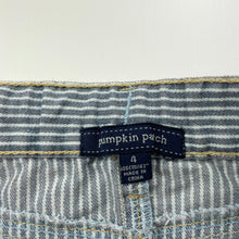 Load image into Gallery viewer, Girls Pumpkin Patch, striped skirt, adjustable, L: 25cm, GUC, size 4,  