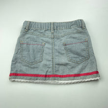 Load image into Gallery viewer, Girls Pumpkin Patch, striped skirt, adjustable, L: 25cm, GUC, size 4,  