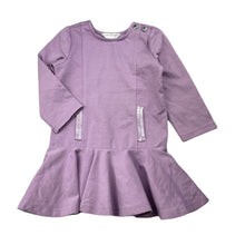 Load image into Gallery viewer, Girls Pumpkin Patch, purple long sleeve dress, sequins, EUC, size 2, L: 47cm