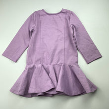 Load image into Gallery viewer, Girls Pumpkin Patch, purple long sleeve dress, sequins, EUC, size 2, L: 47cm