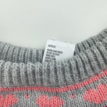 Load image into Gallery viewer, Girls H&amp;T, knitted short sleeve dress, GUC, size 6, L: 54cm