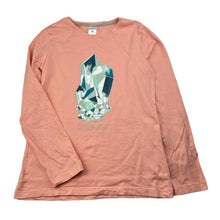 Load image into Gallery viewer, Girls Target, coral cotton long sleeve top, GUC, size 12,  