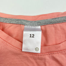 Load image into Gallery viewer, Girls Target, coral cotton long sleeve top, GUC, size 12,  