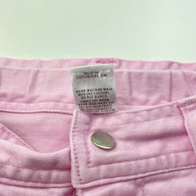 Load image into Gallery viewer, Girls Target, pink stretch cotton skirt, adjustable, L: 23.5cm, GUC, size 2,  