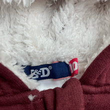 Load image into Gallery viewer, Boys L&amp;D, fleece lined hooded vest, mark on chest, FUC, size 10,  