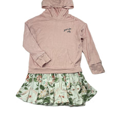 Load image into Gallery viewer, Girls Next, lightweight hooded sweater dress, EUC, size 4, L: 51cm