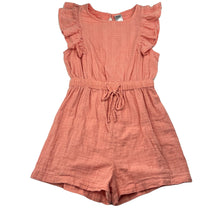 Load image into Gallery viewer, Girls Anko, coral cotton summer playsuit, GUC, size 9,  