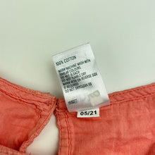 Load image into Gallery viewer, Girls Anko, coral cotton summer playsuit, GUC, size 9,  