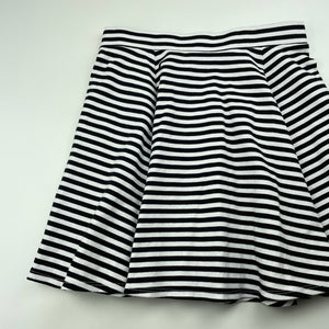 Girls Future You, black & white skirt, elasticated, L: 38.5cm, EUC, size 12,  