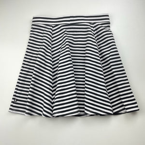 Girls Future You, black & white skirt, elasticated, L: 38.5cm, EUC, size 12,  