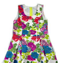 Load image into Gallery viewer, Girls The Lost Girls, colourful floral dress, EUC, size 14, L: 78cm