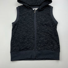 Load image into Gallery viewer, unisex H&amp;T, fleece lined hooded vest, EUC, size 4,  