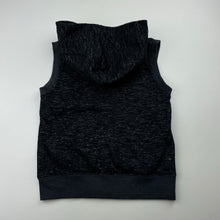 Load image into Gallery viewer, unisex H&amp;T, fleece lined hooded vest, EUC, size 4,  