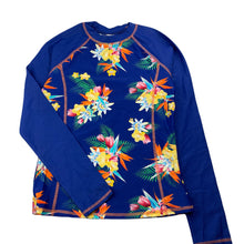 Load image into Gallery viewer, Girls Target, floral long sleeve rashie / swim top, EUC, size 12,  