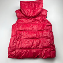Load image into Gallery viewer, unisex L&amp;D, fleece lined puffer vest/jacket detachable hood , EUC, size 12,  