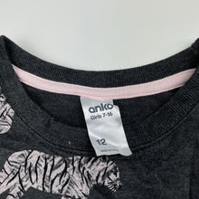 Load image into Gallery viewer, Girls Anko, lightweight sweater / jumper, tigers, EUC, size 12,  