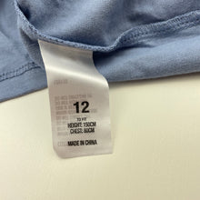Load image into Gallery viewer, Girls Miss Understood, blue &amp; white cotton long sleeve top, NEW, size 12,  
