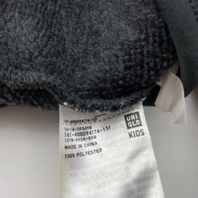 Load image into Gallery viewer, unisex Uniqlo, grey zip up sweater, EUC, size 10,  