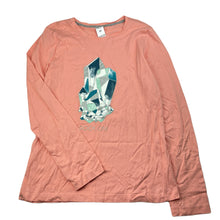 Load image into Gallery viewer, Girls Target, coral cotton long sleeve top, EUC, size 14,  